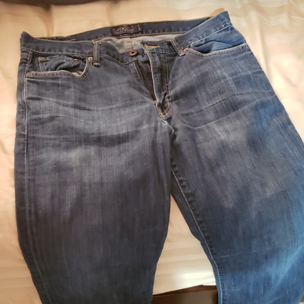 363 vintage straight lucky brand jeans 33w 32L